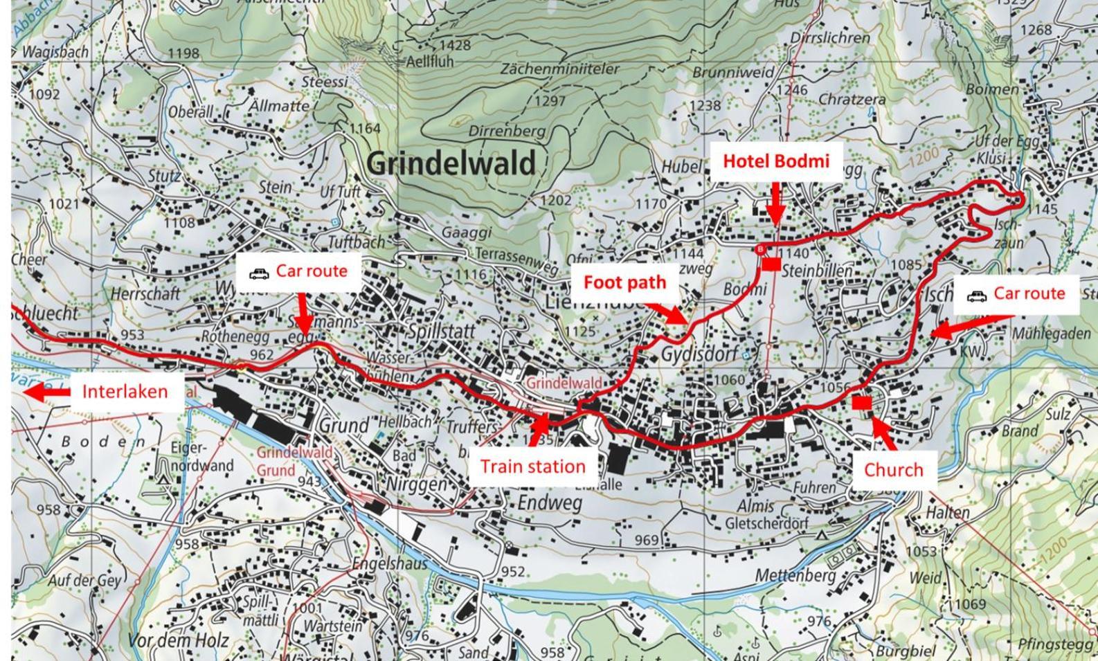 Hotel Bodmi Grindelwald Zewnętrze zdjęcie